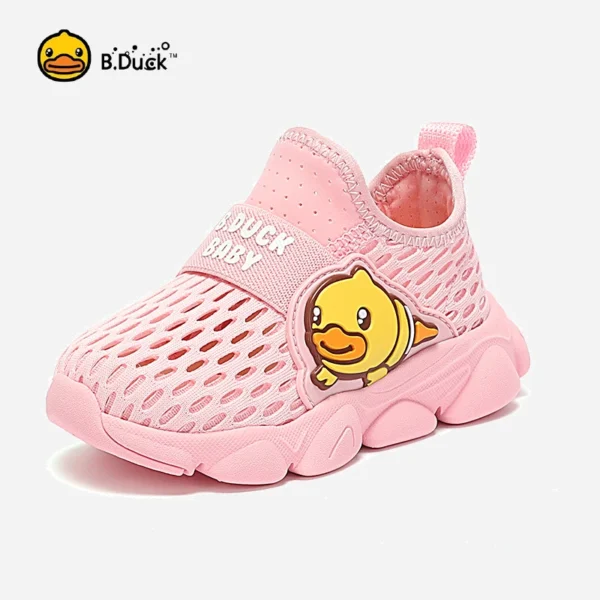 B.Duck Toddler Boys Girls Sneakers Kids Slip on Walking Tennis Shoes Lightweight - Image 5