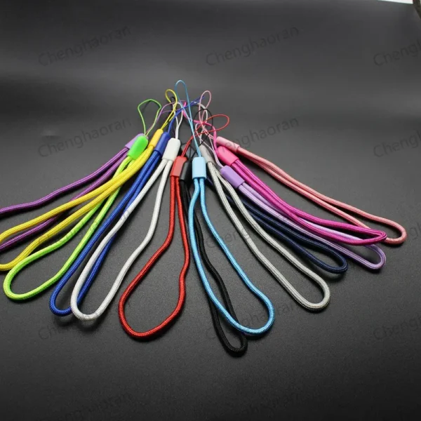 1pcs Mobile Phone USB Key Short Lanyard Unadjustable Hand Strap Wrist Rope Anti-lost Lanyard for GB/GBC/GBA SP/NDSL/PSP/PSV/Wii