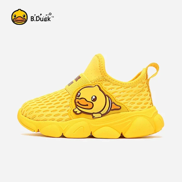 B.Duck Toddler Boys Girls Sneakers Kids Slip on Walking Tennis Shoes Lightweight - Image 2