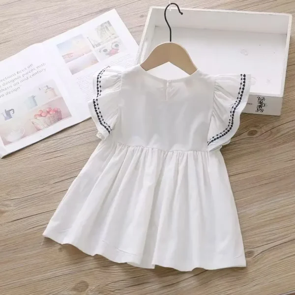 Summer Baby Kids Mesh LacePrincess Dress Vestidos For Girl Party Dress Baby Net Yarn Clothes2022 New 2 3 4 5 6 7 8 T - Image 5