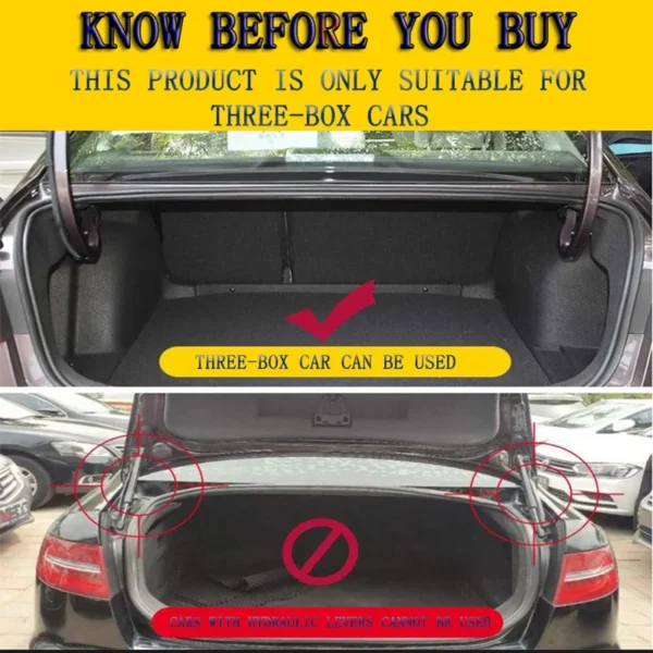 1 Pcs Car Trunk Trunk Lid Lift Universal Car Spring Device Automatic Remote Control Opening Trunk Universal Tool Car Accessories - Image 3
